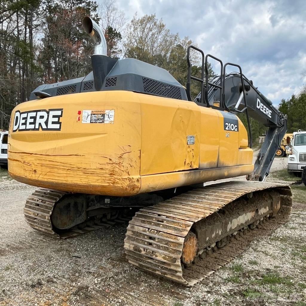 DEERE 210G Rupsgraafmachines