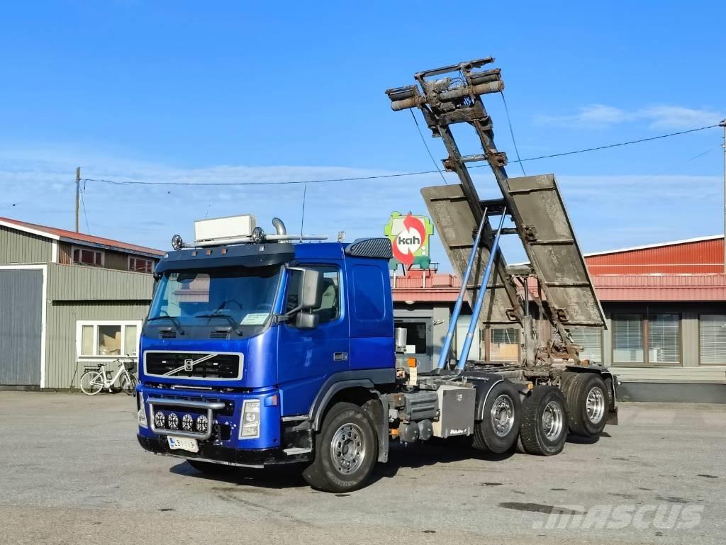 Volvo FM 460 Containertrucks met kabelsysteem