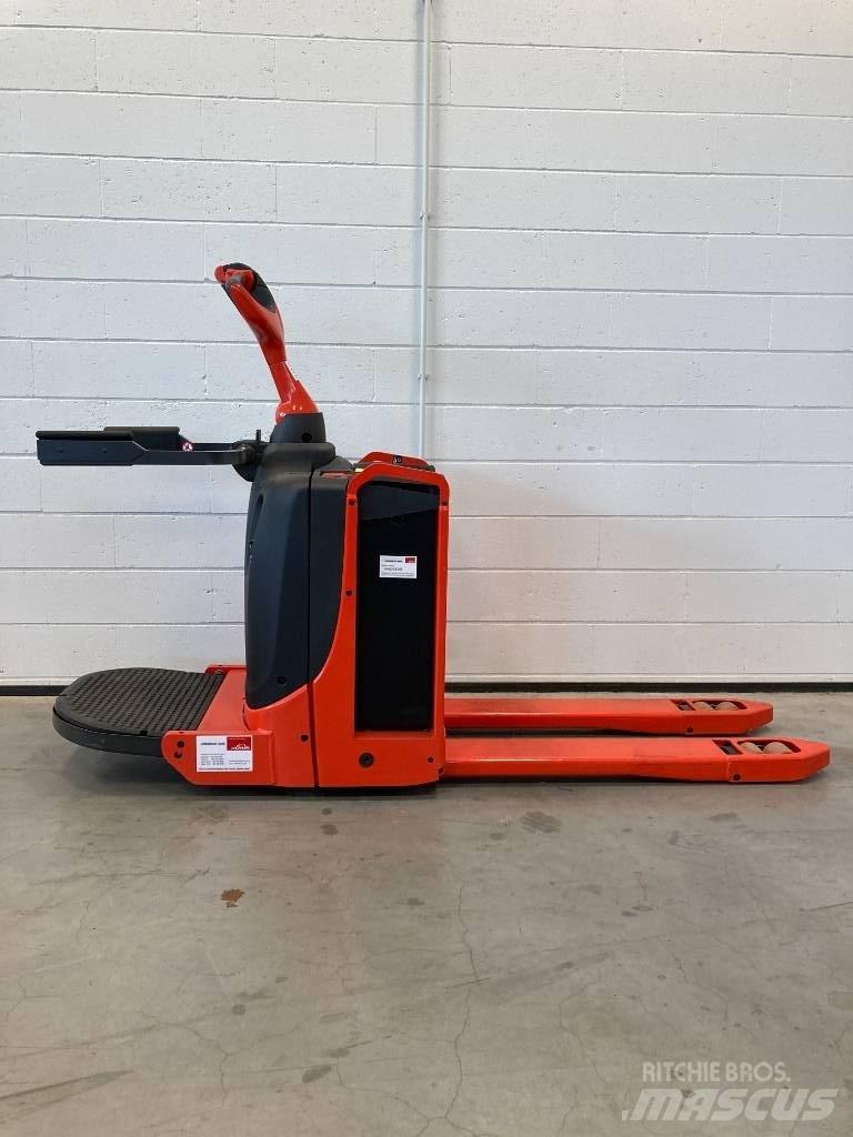 Linde T16P/1151-02 Meerij pallettruck met platform
