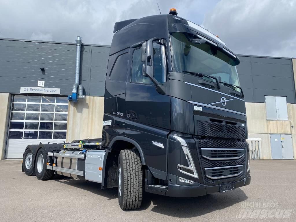 Volvo FH 500 Vrachtwagen met containersysteem