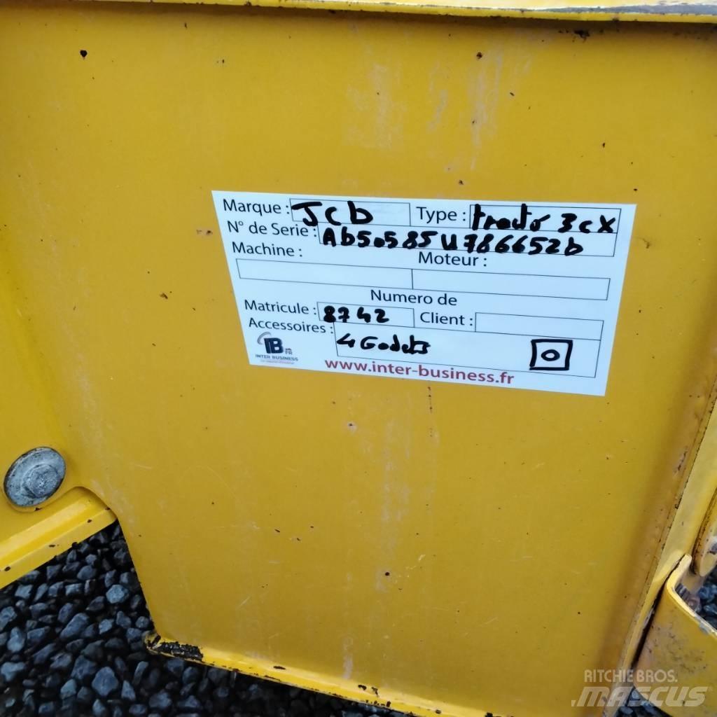 JCB 3 CX Graaf-laadcombinaties