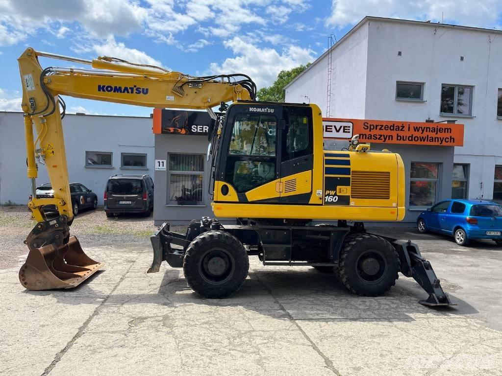 Komatsu PW 160-11 Wielgraafmachines