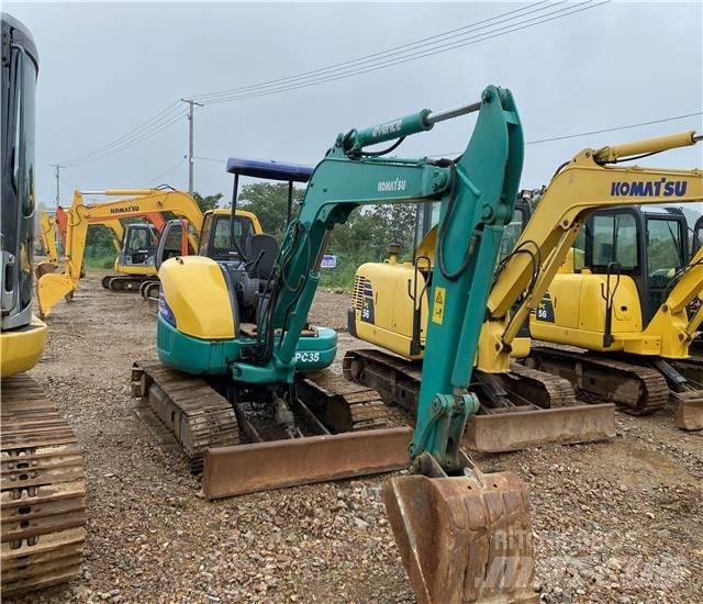 Komatsu PC35MR-1 Minigraafmachines < 7t