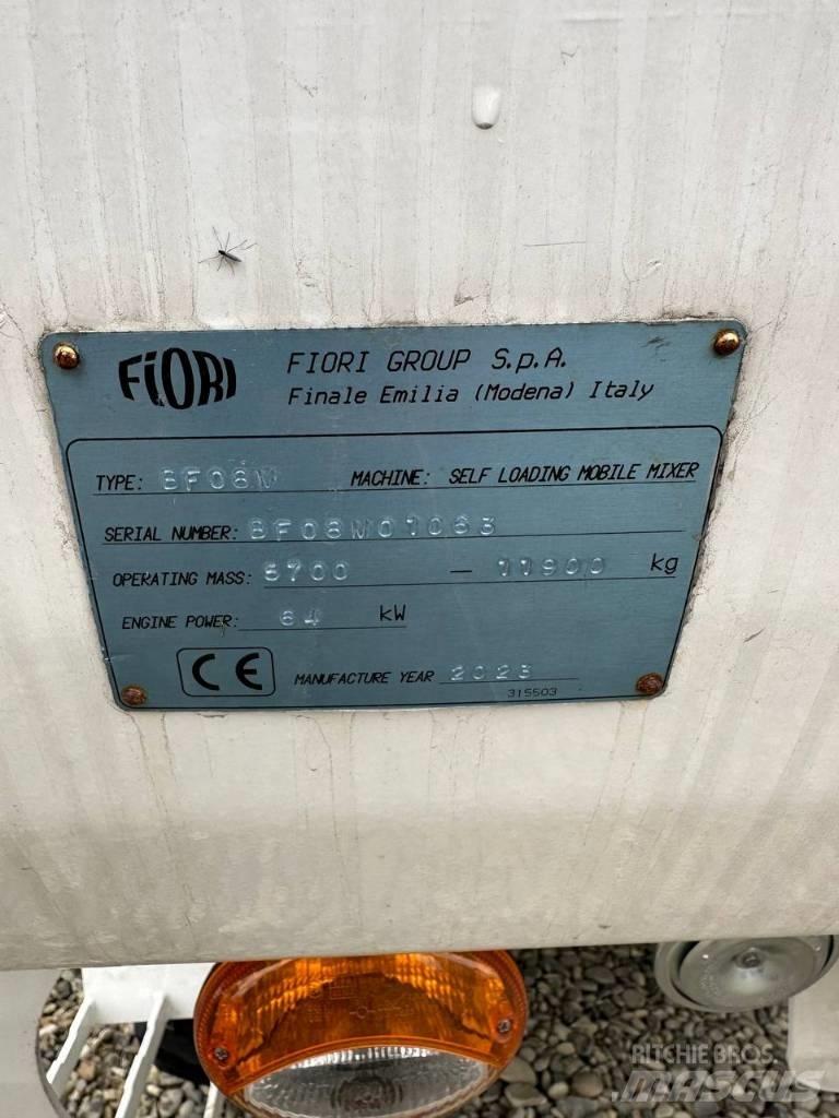 Fiori DB260 Betonmixers en pompen