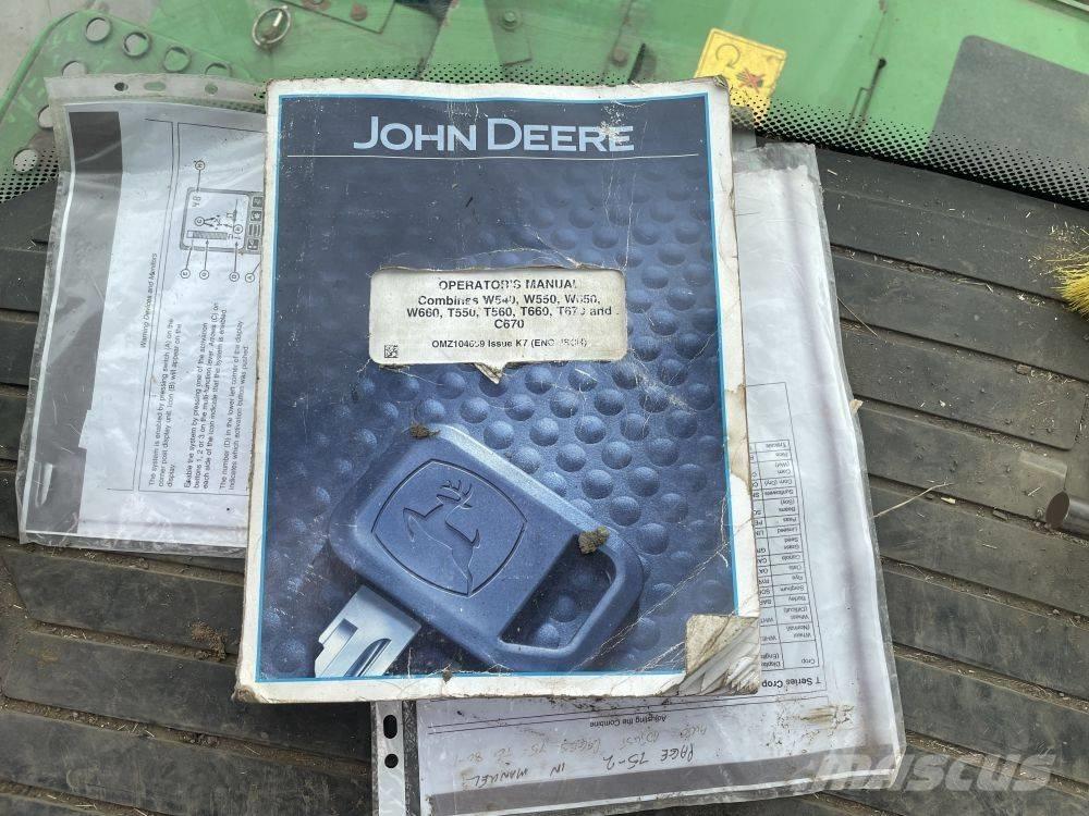 John Deere T 550 Maaidorsmachines