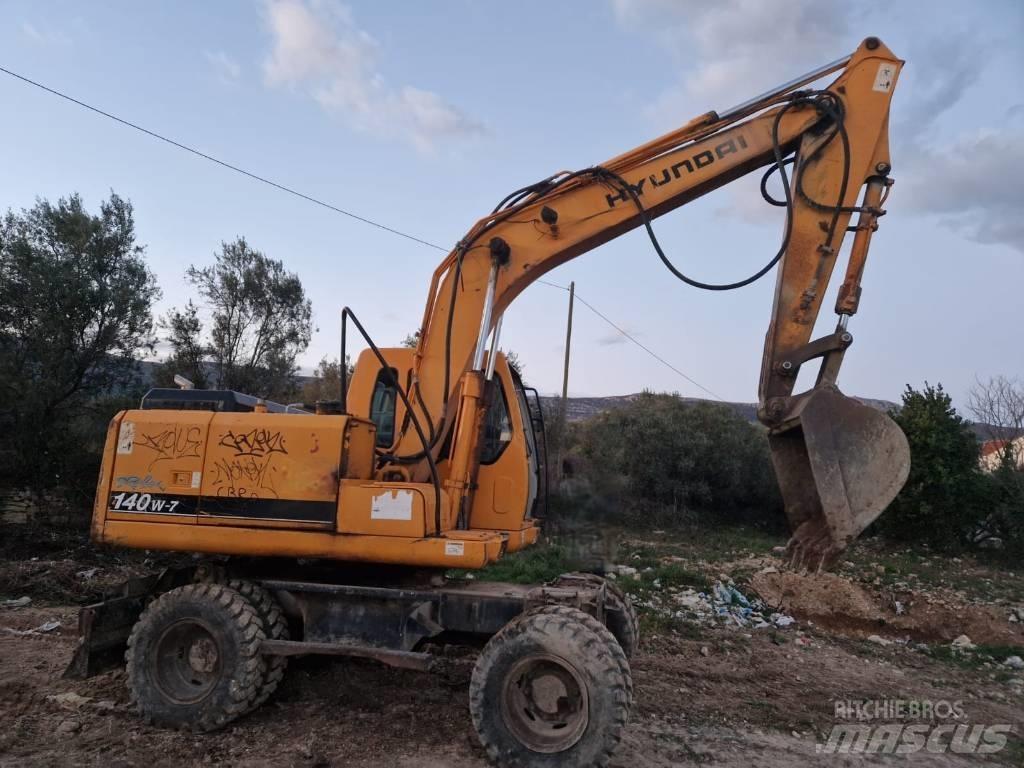 Hyundai 140W-7 Wielgraafmachines