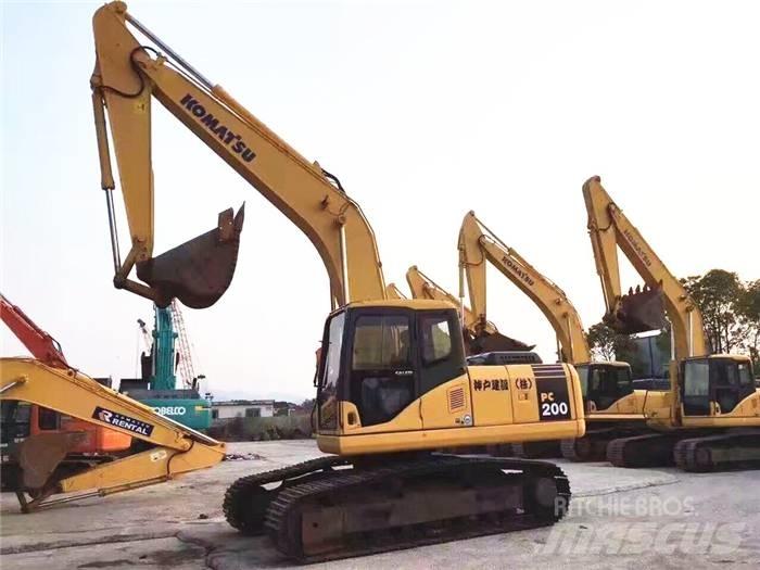 Komatsu PC 200-7 Rupsgraafmachines