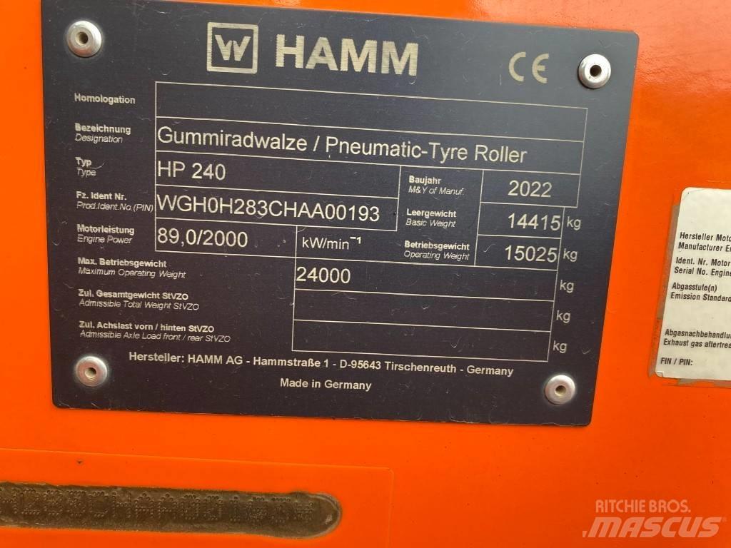 Hamm HP240 Duowalsen