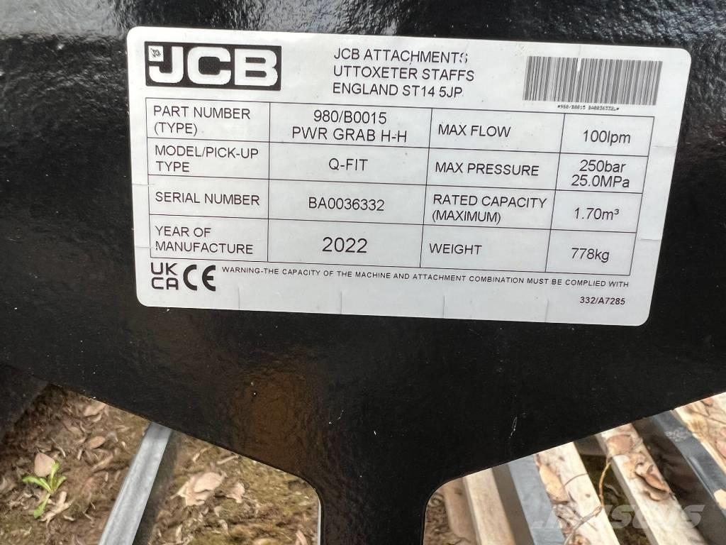 JCB 980/B0007 Grab Overige laad- en graafmachines