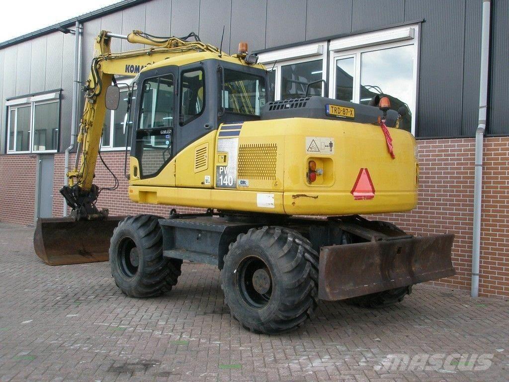 Komatsu PW140-7 Wielgraafmachines