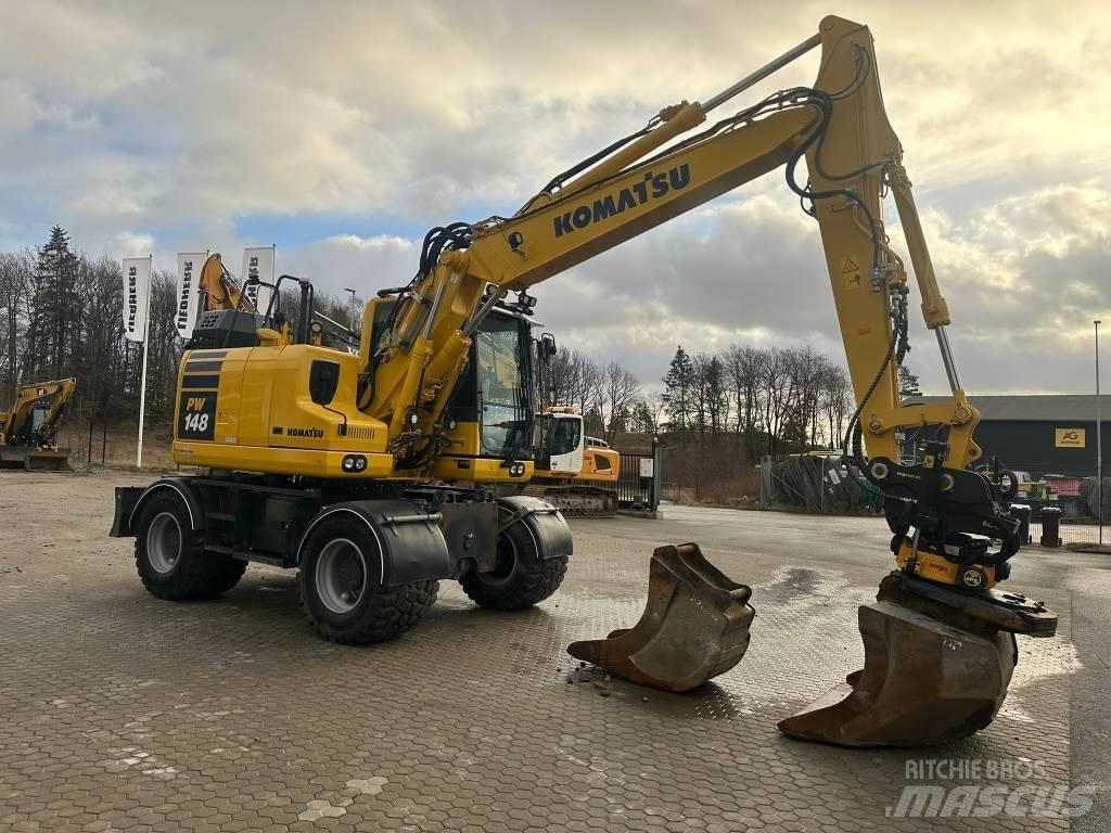 Komatsu PW 148-11 Wielgraafmachines