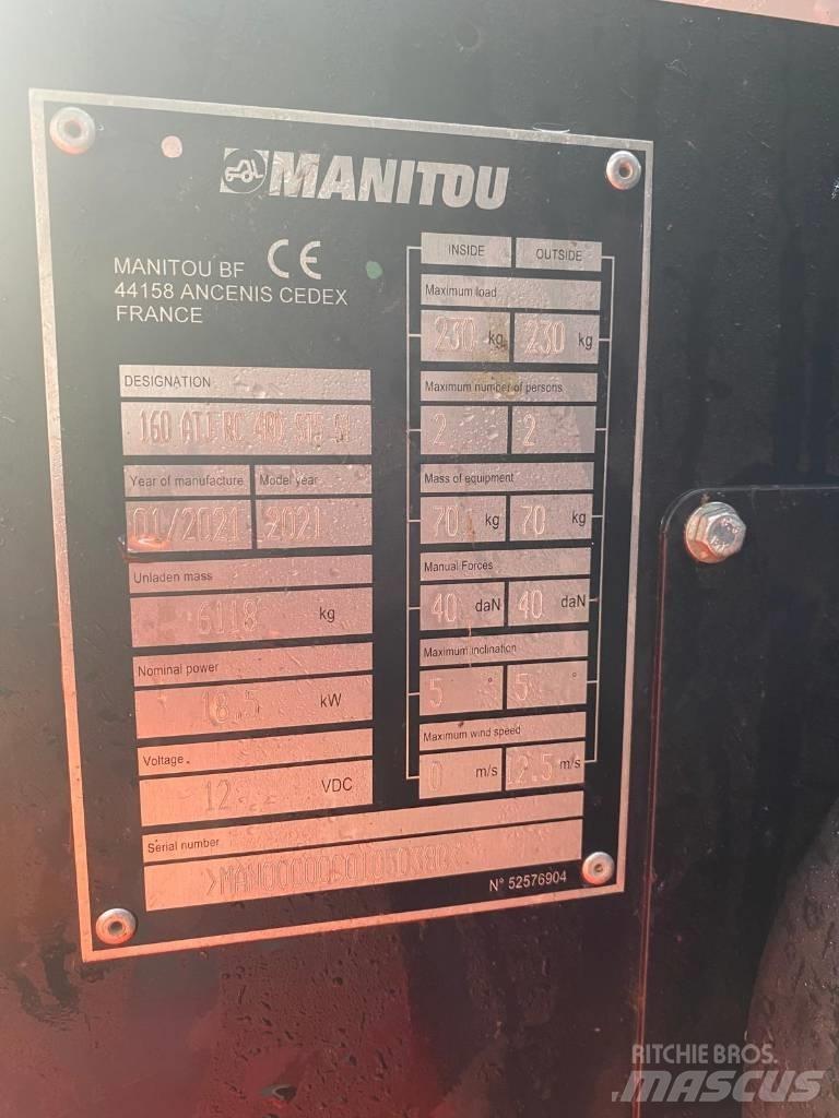Manitou 160 ATJ Knikarmhoogwerkers