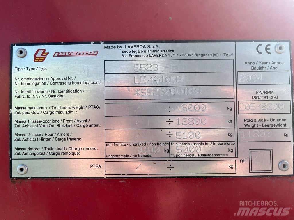 Laverda M 304 Maaidorsmachines