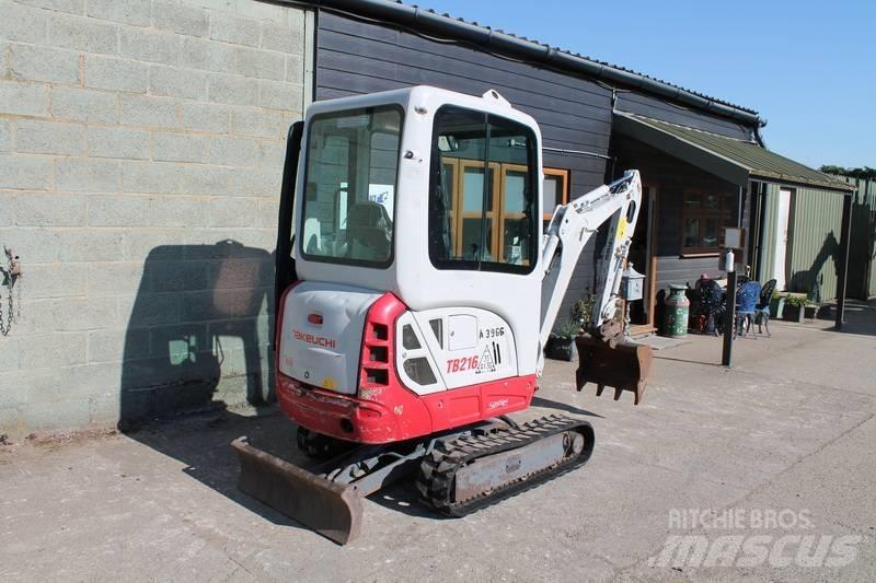 Takeuchi TB216 Minigraafmachines < 7t