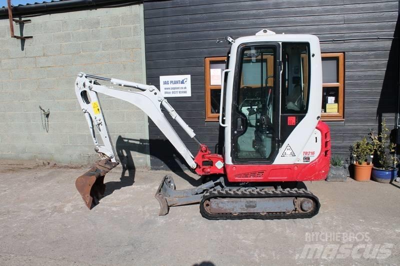Takeuchi TB216 Minigraafmachines < 7t