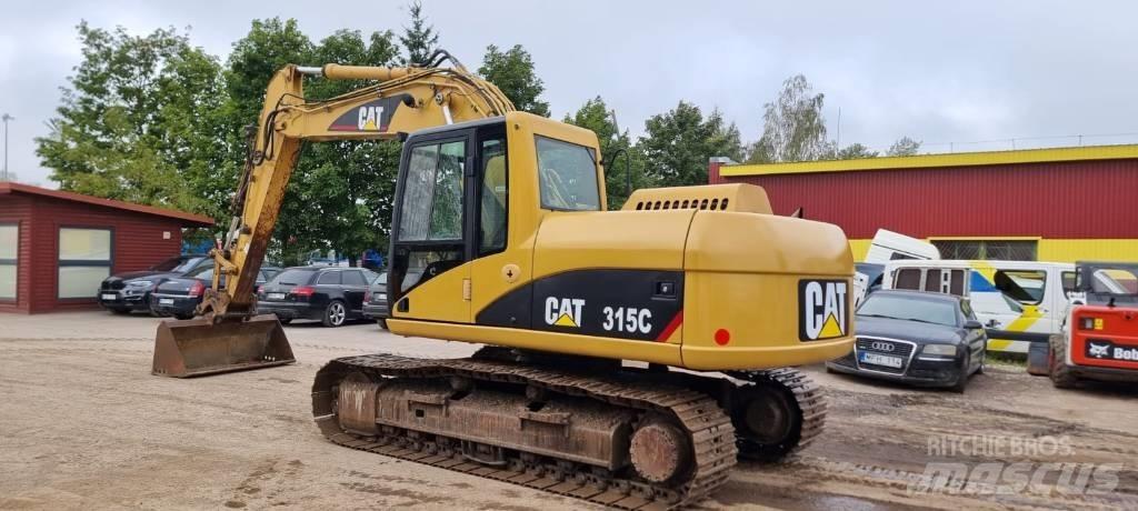 CAT 315 C Rupsgraafmachines