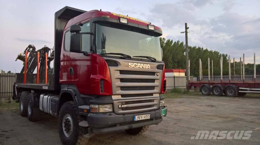 Scania R 420 Hout-Bakwagens