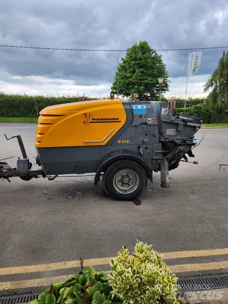 Putzmeister P 718 Pleisterpomp