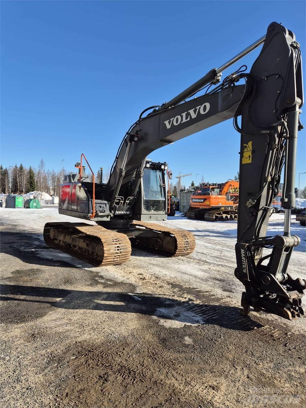 Volvo EC220EL Rupsgraafmachines