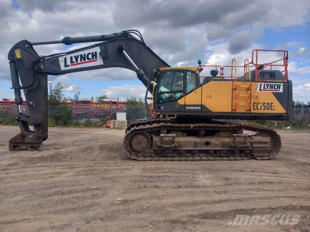 Volvo EC 750 EL Rupsgraafmachines