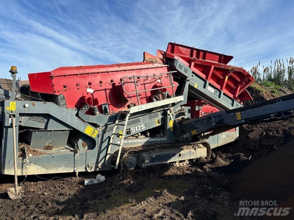 Maximus 512 S Mobiele zeefinstallaties