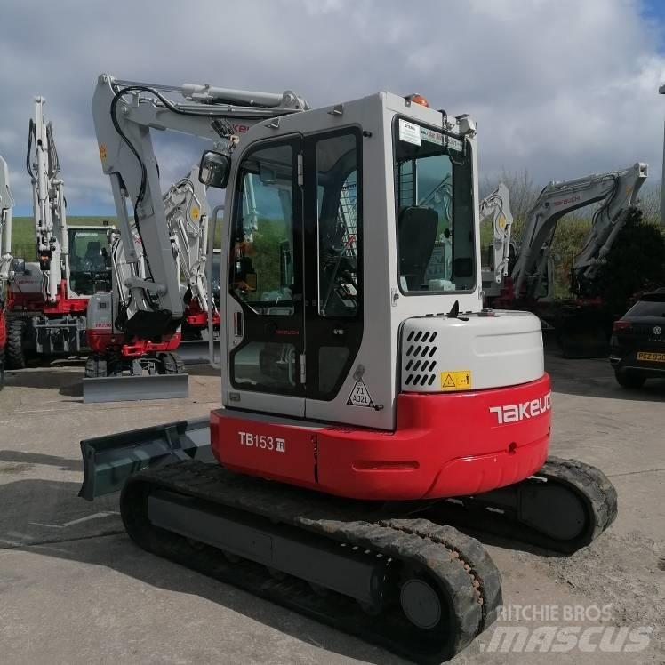 Takeuchi TB153FR Minigraafmachines < 7t