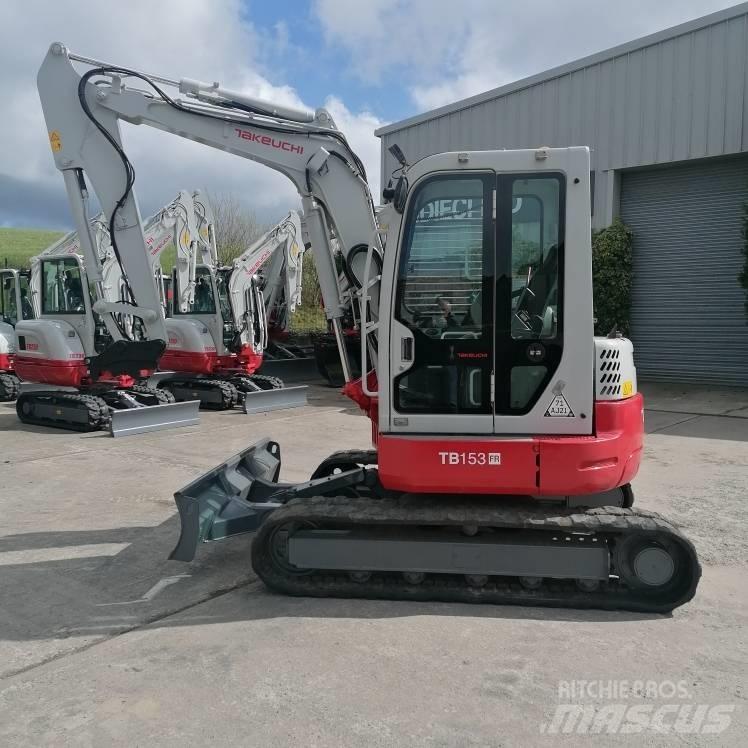 Takeuchi TB153FR Minigraafmachines < 7t