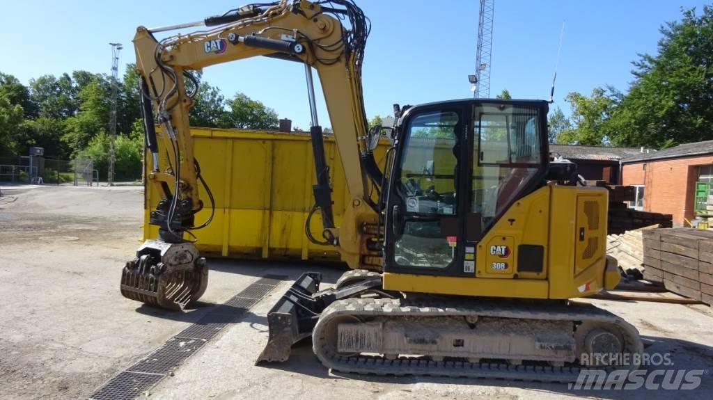 CAT 308 CR Midigraafmachines 7t - 12t