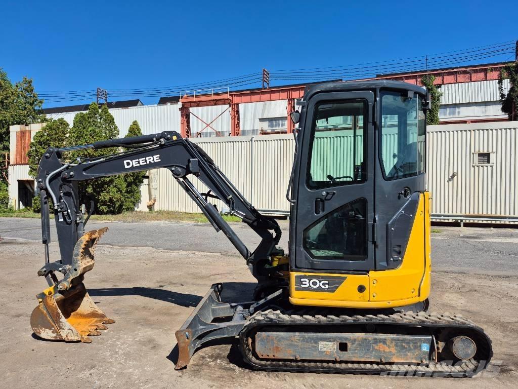 John Deere 30G Minigraafmachines < 7t