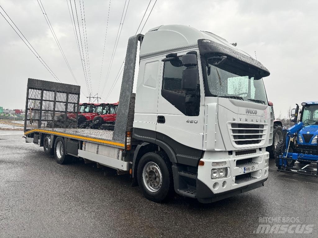 Iveco Stralis 420 Platte bakwagens