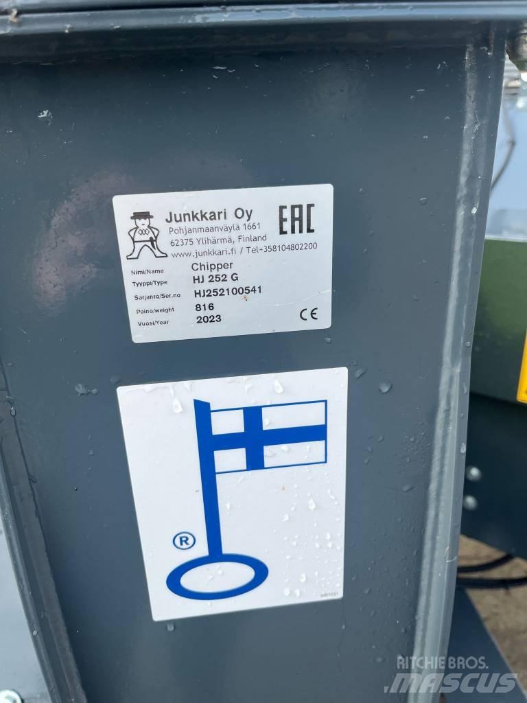 Junkkari HJ 252 G Houtversnipperaars
