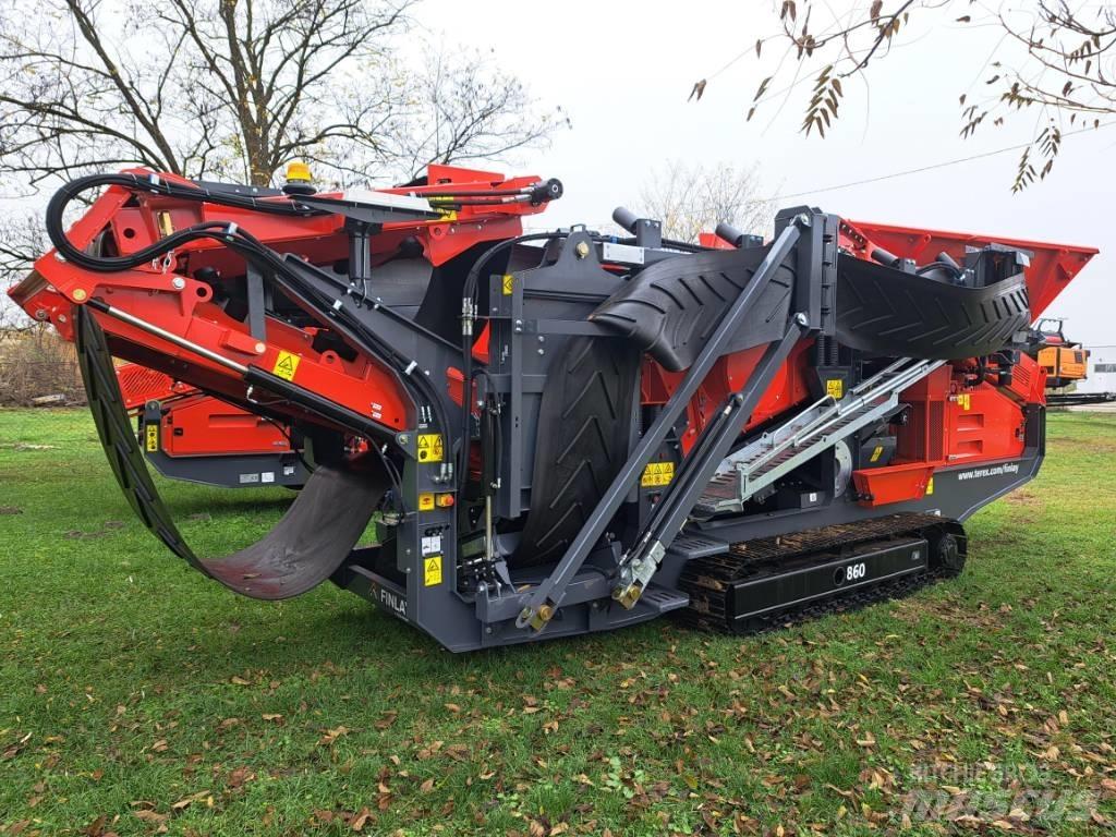 Terex Finlay 863 Zeefinstallatie