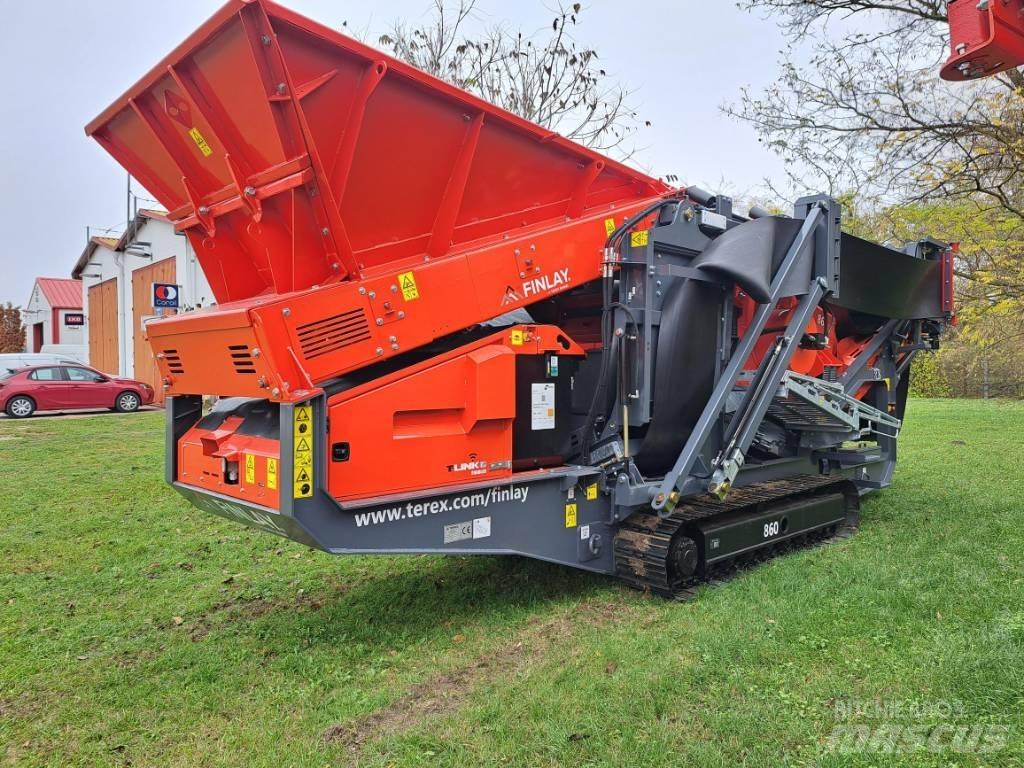 Terex Finlay 863 Zeefinstallatie