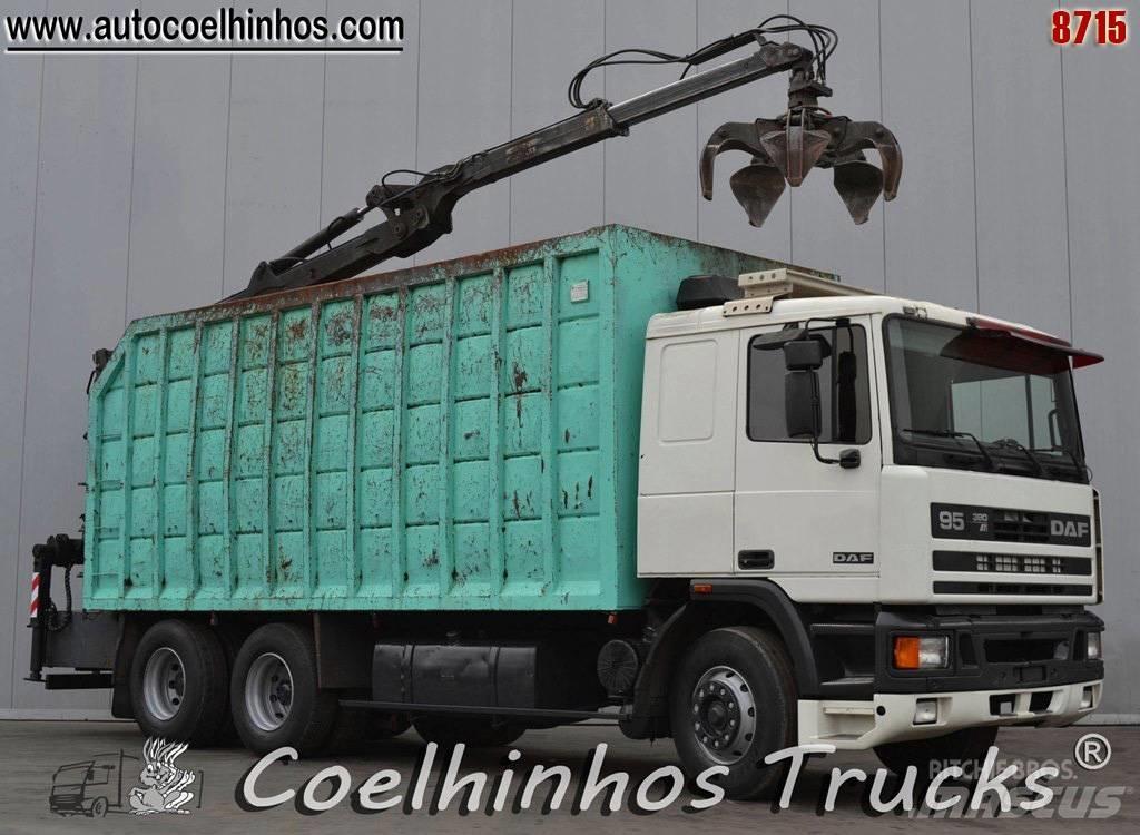 DAF 95Ati 380 Platte bakwagens