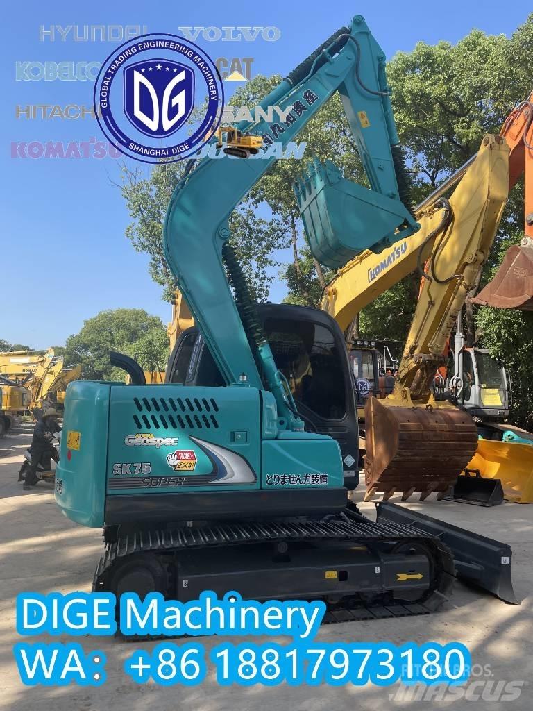 Kobelco SK75-8 Rupsgraafmachines