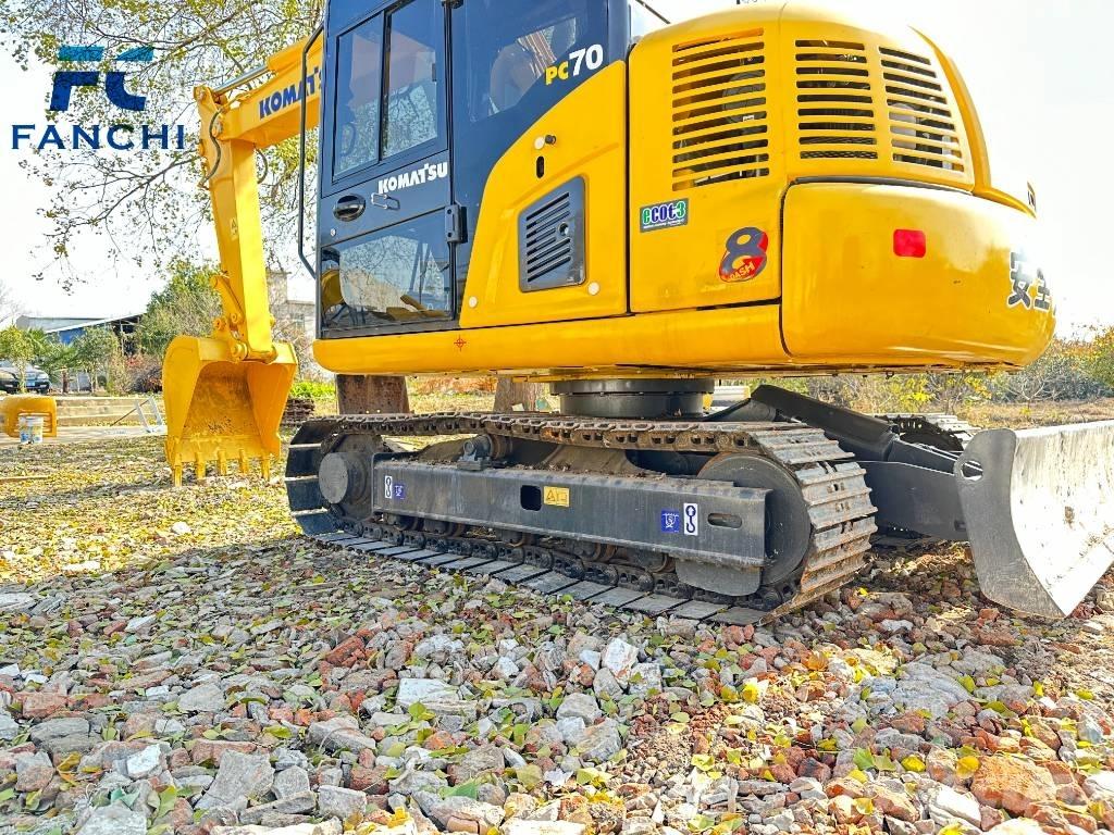 Komatsu PC 70 Rupsgraafmachines