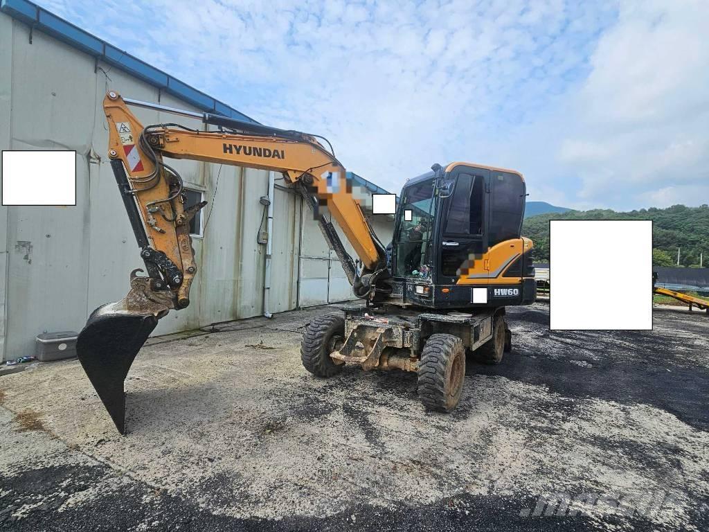 Hyundai HW60 Wielgraafmachines