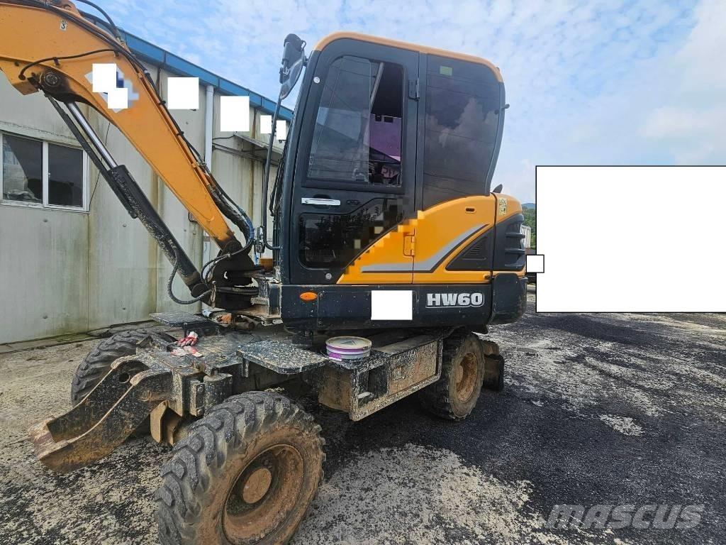 Hyundai HW60 Wielgraafmachines