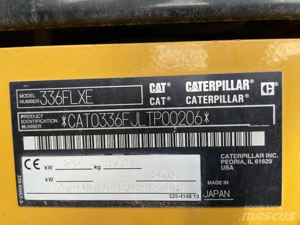 CAT 336 FLXE Rupsgraafmachines
