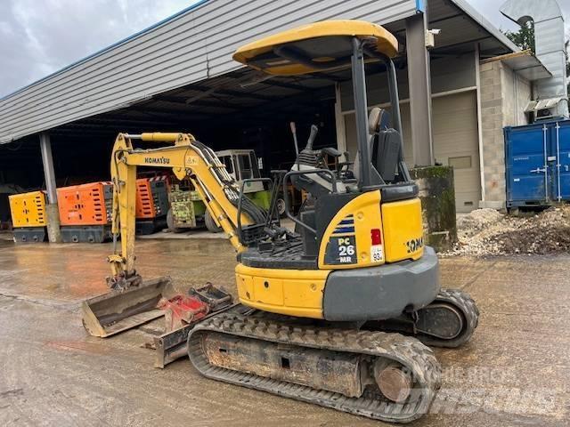 Komatsu PC 26 MR-3 Minigraafmachines < 7t