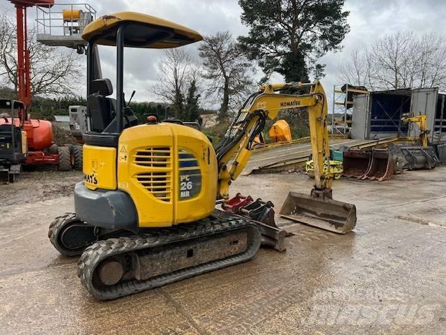 Komatsu PC 26 MR-3 Minigraafmachines < 7t
