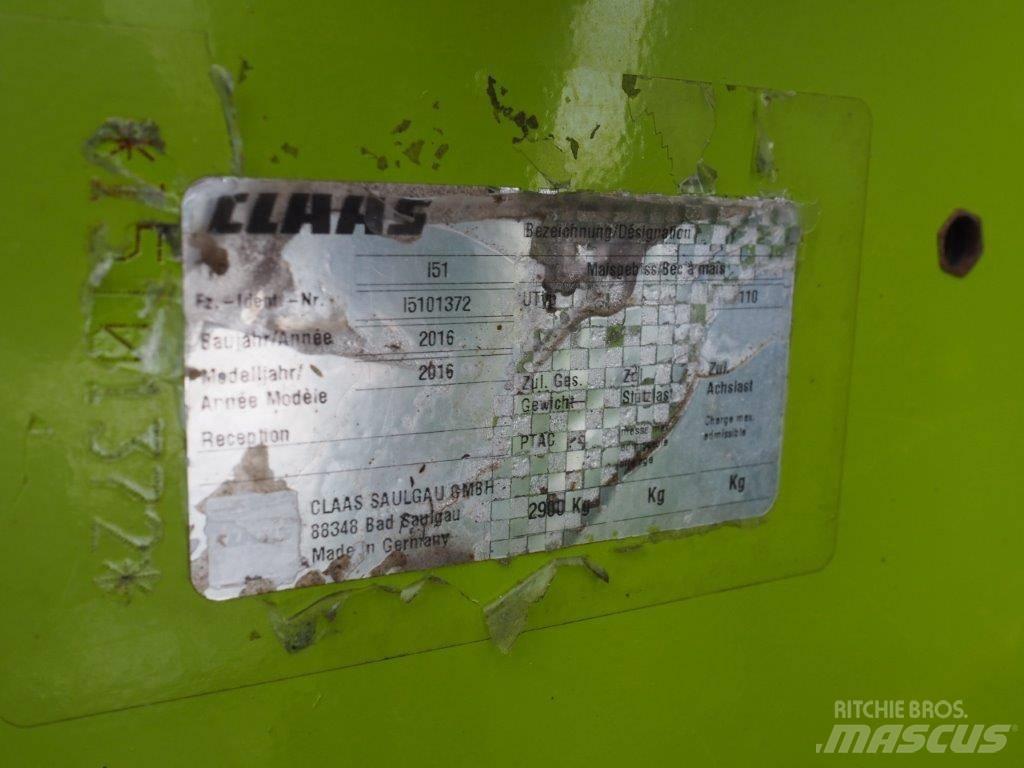 CLAAS Orbis 600SD Hooi en voedermachine accessoires