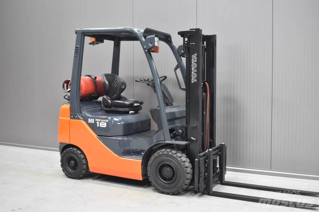 Toyota 02-8FGF18 LPG heftrucks