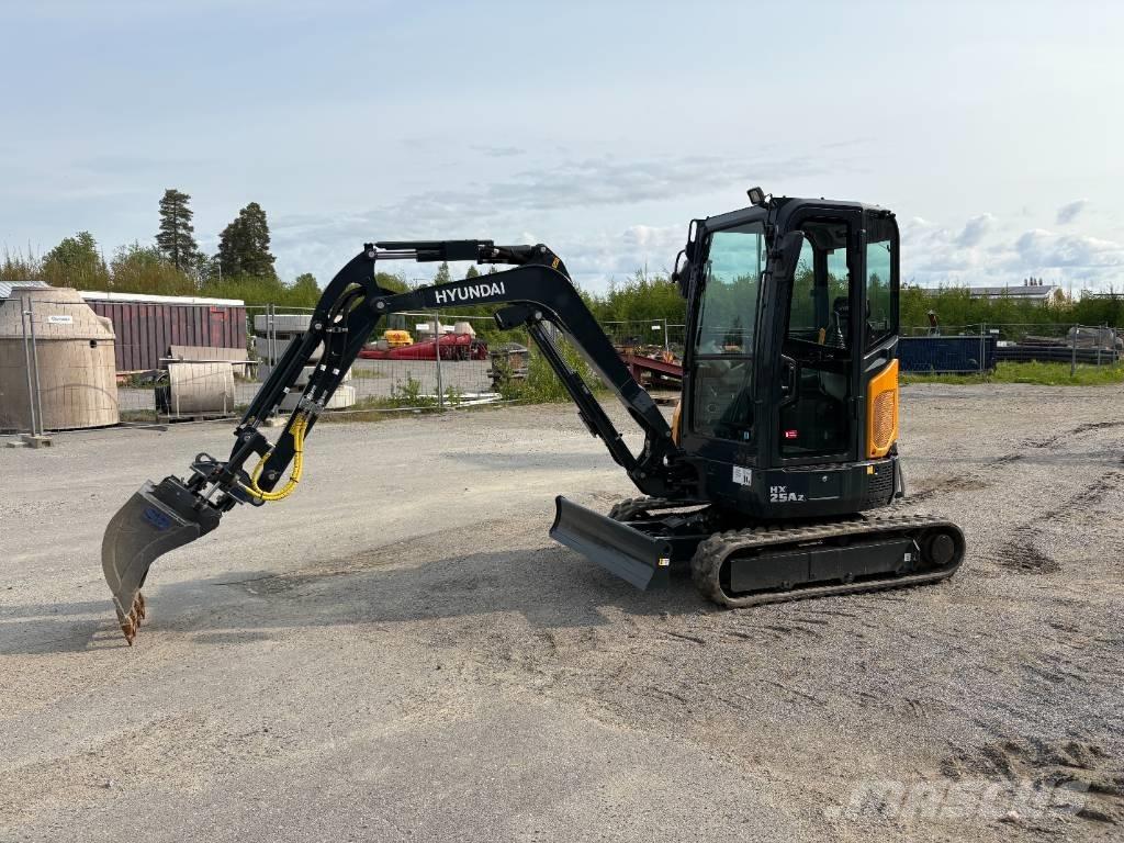 Hyundai HX 25 AZ Minigraafmachines < 7t