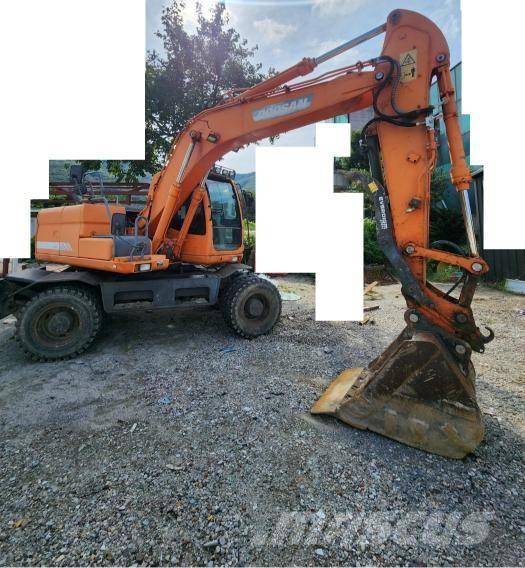 Doosan DX 140 W Wielgraafmachines