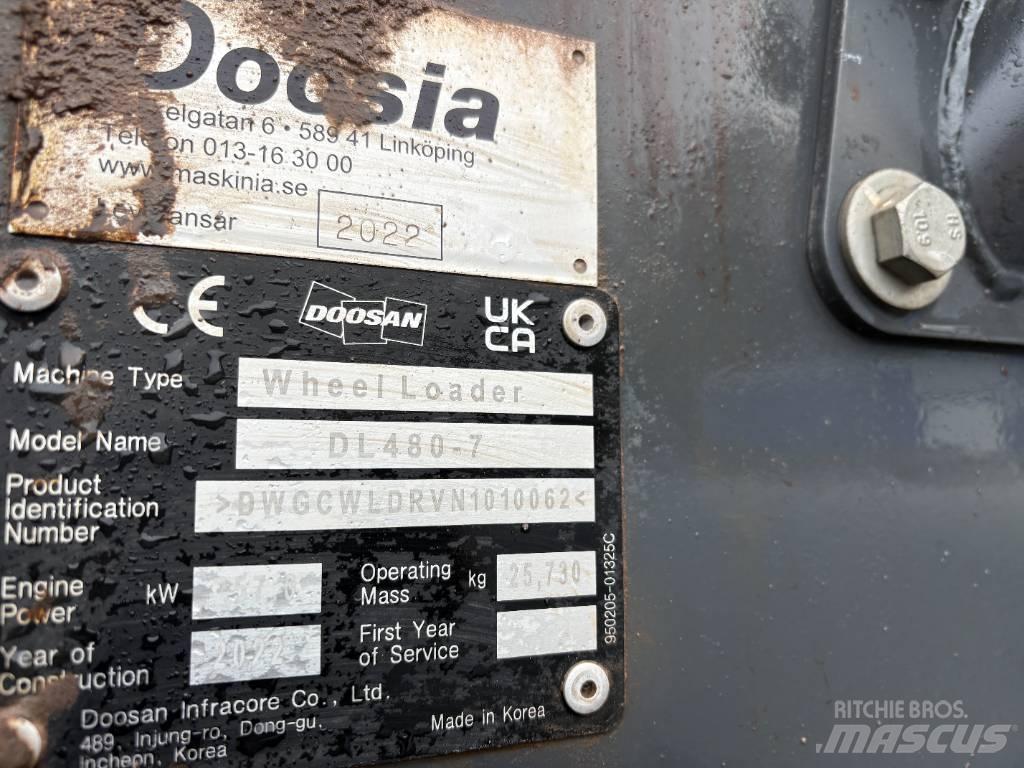 Develon DL480-7 Wielladers