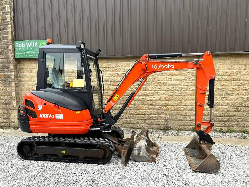 Kubota KX61-3 Minigraafmachines < 7t