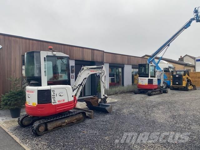 Takeuchi TB 23 R Minigraafmachines < 7t