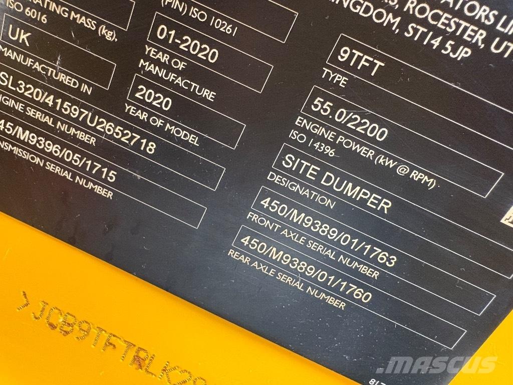 JCB 9TFT Mini Dumpers
