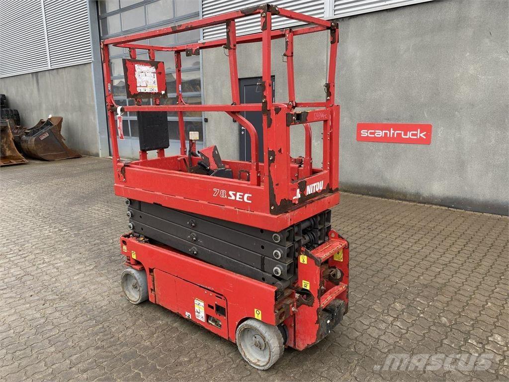 Manitou 78SEC Schaarhoogwerkers
